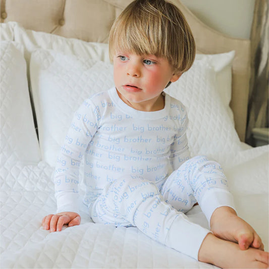 Magnolia Baby Big Brother Long PJs