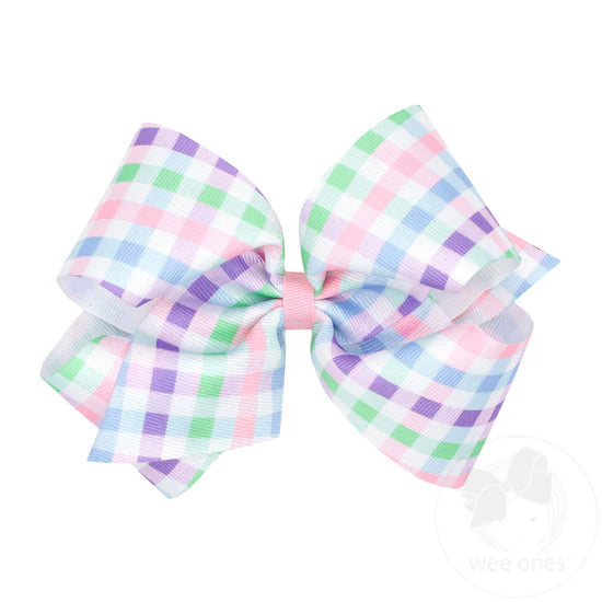 Wee Ones King Printed Easter Bows