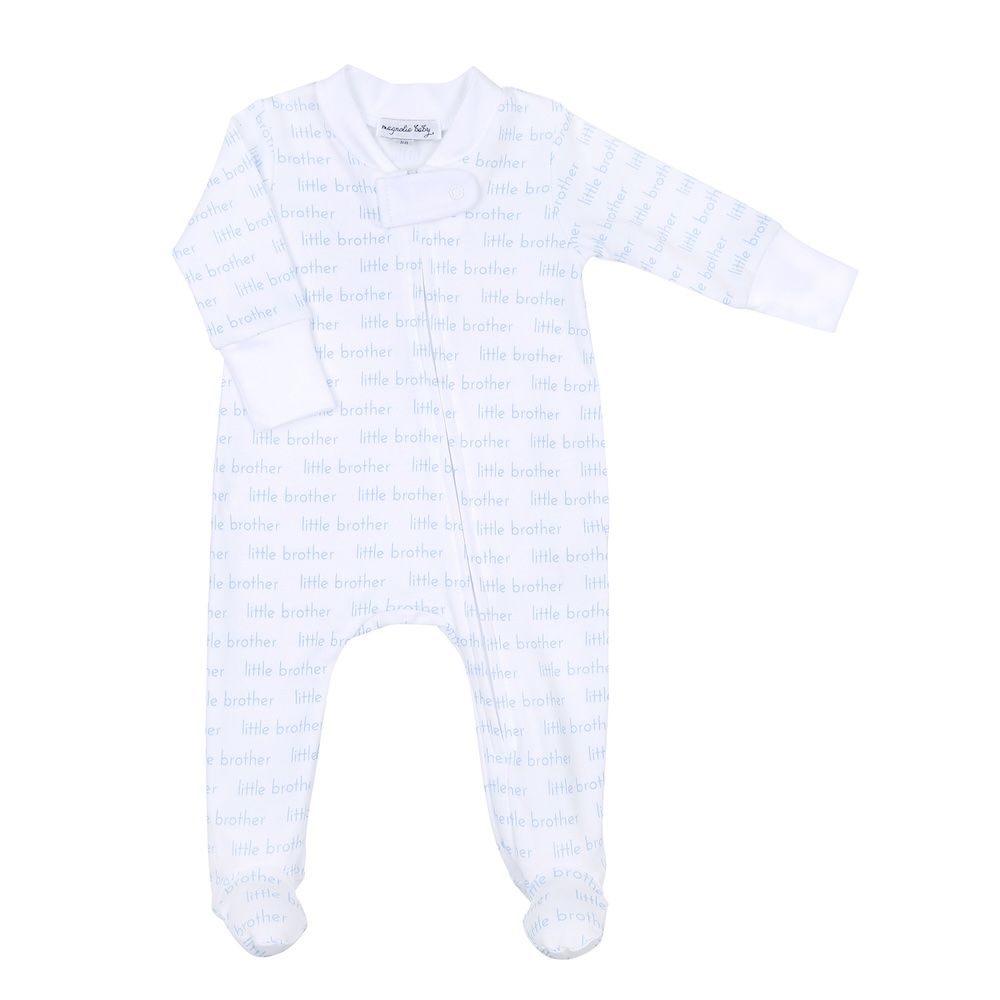 Magnolia Baby Little Brother Printed Footie