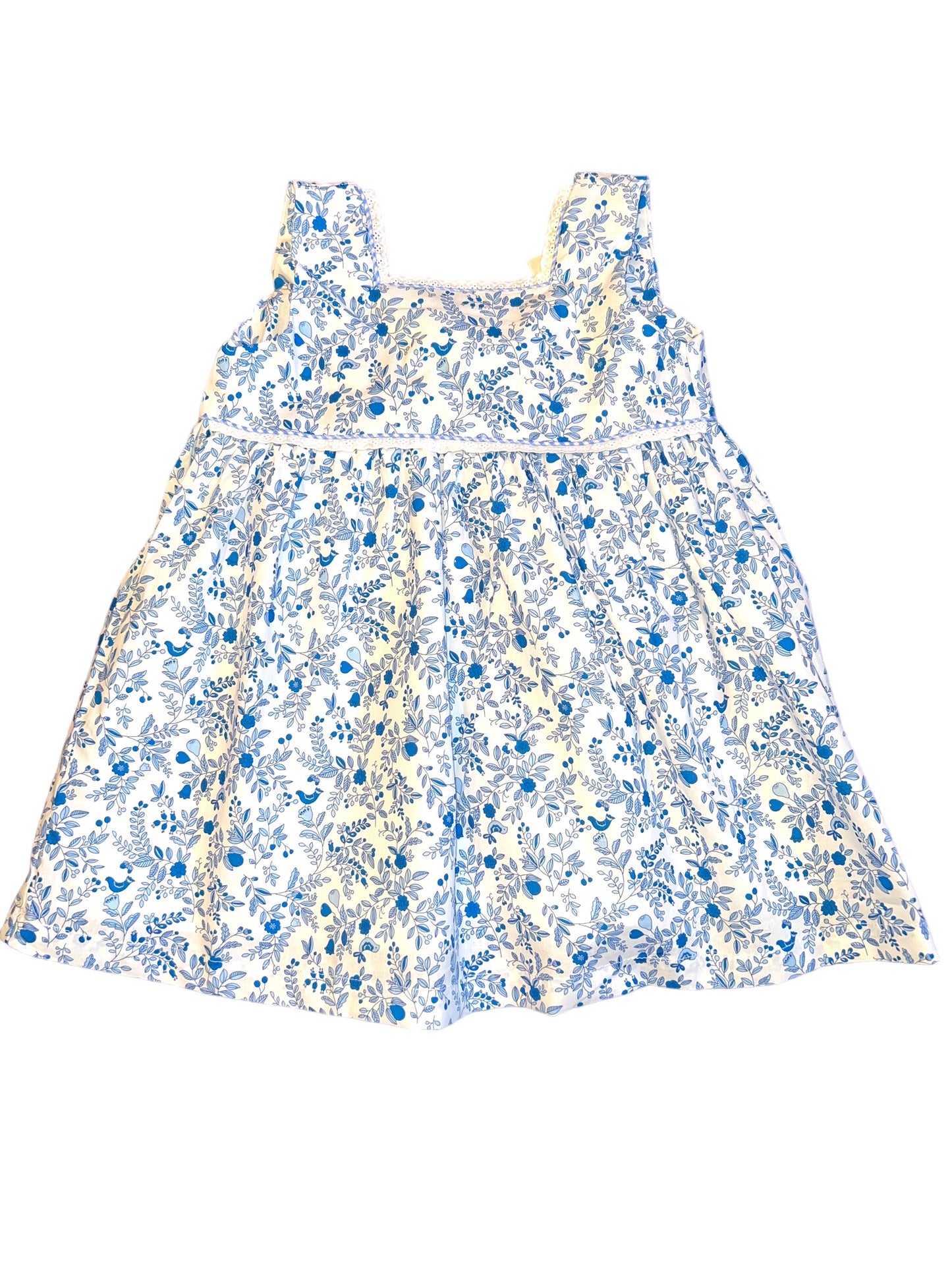 The Oaks Darby Blue Floral Dress